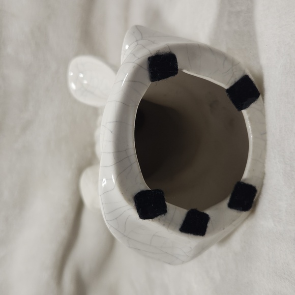 Vintage Halloween White, Spirit Ceramic Ghost Statue Decoration - Picture 4 of 6